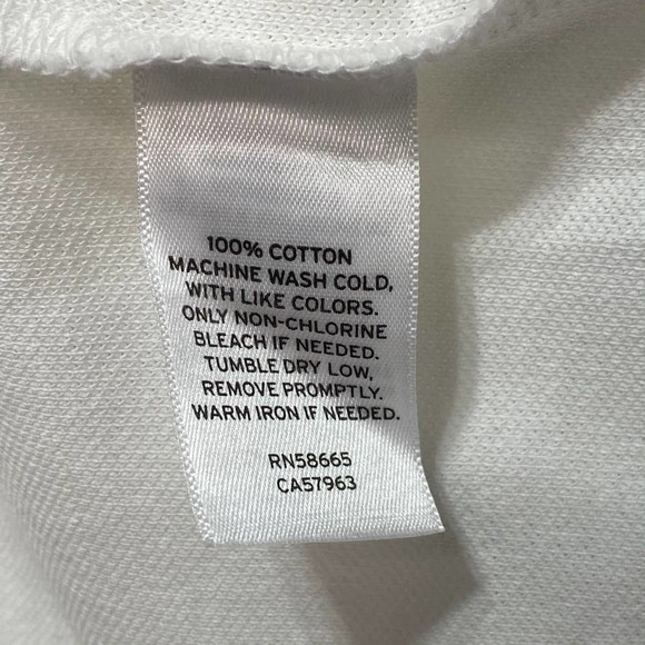 Nordstrom Men's White Short-Sleeve Polo Shirt SZ 2XL - Picture 5 of 5